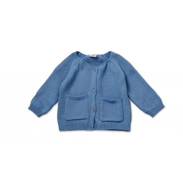 Walnut Cardigan - Blue