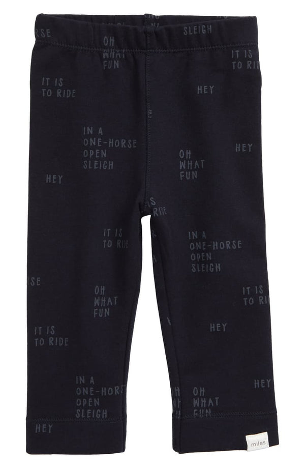 Miles Baby Leggings - Jingle Bells