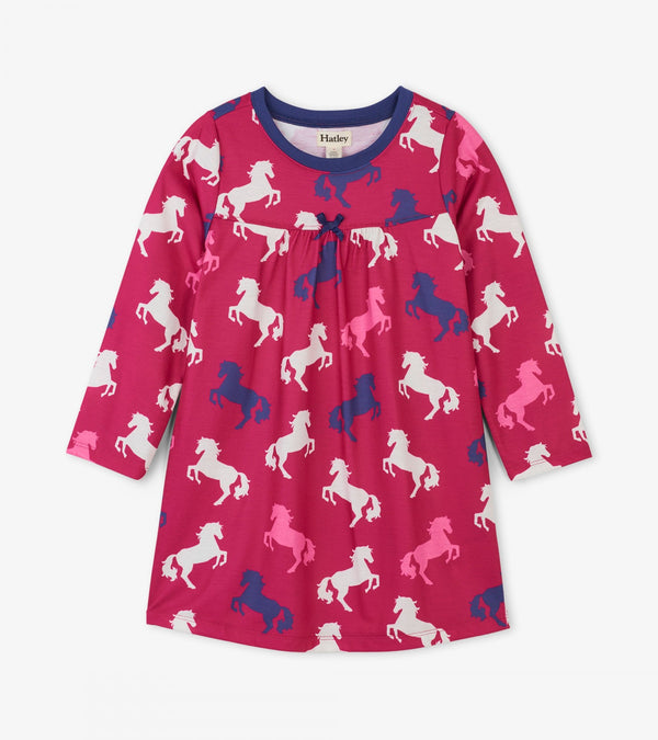 Hatley Nightie - Playful Horses