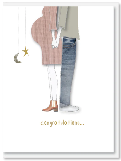 Baby Card - Congratulations Bump