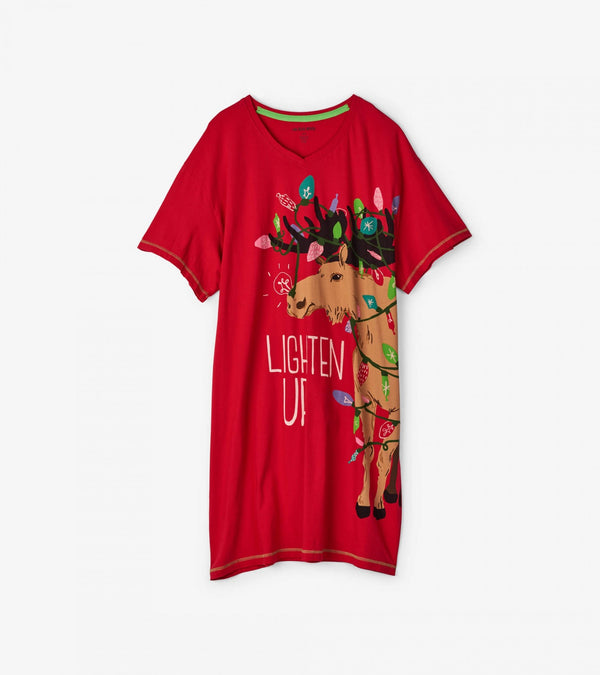 Hatley Christmas Sleepshirt - Lighten Up