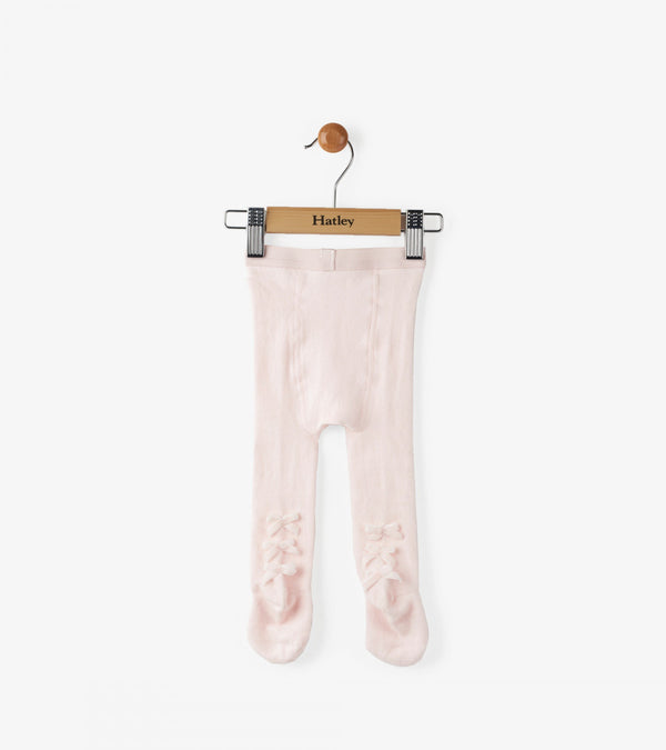 Hatley Mini Tights - Creme Bows