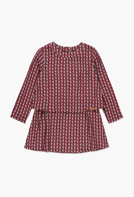 Boboli Dress - House Print