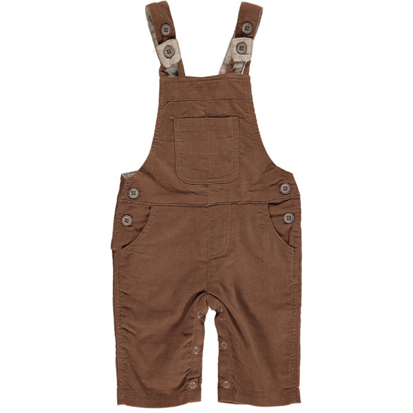 Me & Henry Overalls - Brown Cord