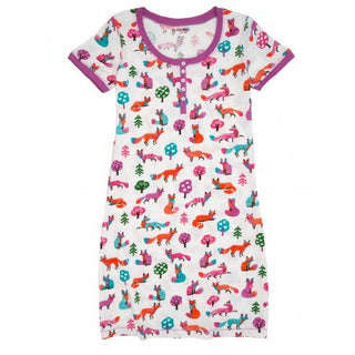 Hatley Night Dress - Party Fox - Eloquence Boutique