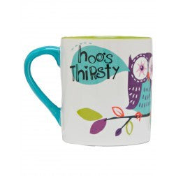 Hatley Coffee Mug - Hoo's Thirsty - Eloquence Boutique