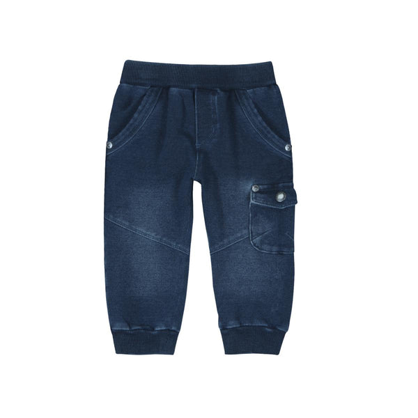 Boboli Trousers - Blue Fleece