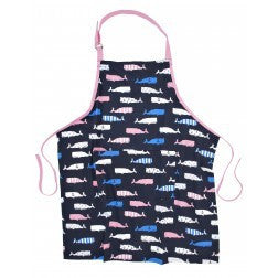 Hatley Apron - Whales - Eloquence Boutique