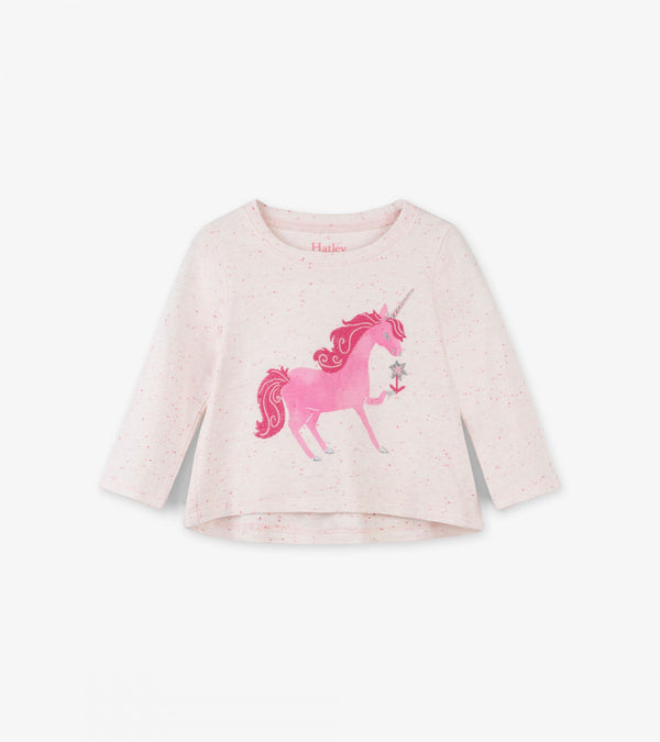Hatley Mini Top - Curious Unicorn
