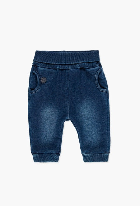 Boboli Trousers - Fleecy Blue