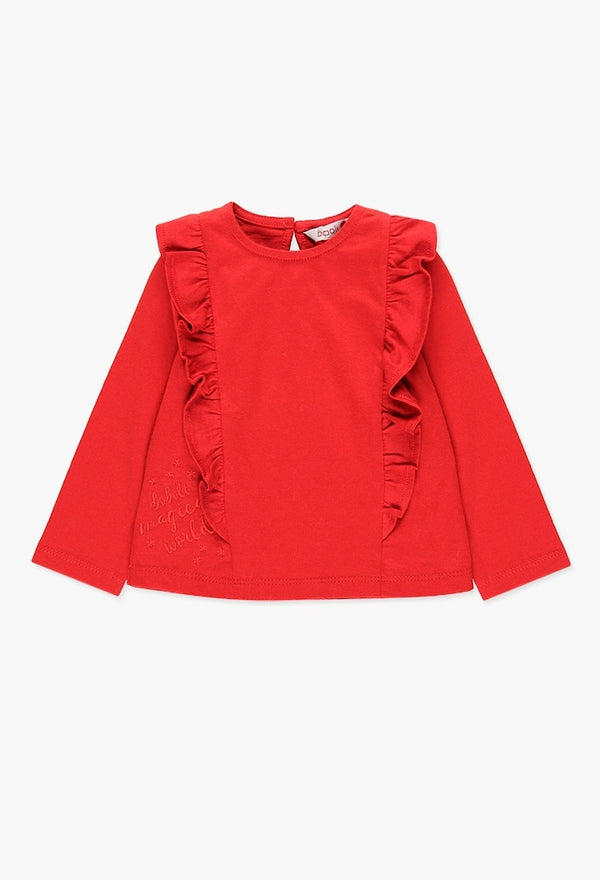 Boboli Top - Ruby Ruffles