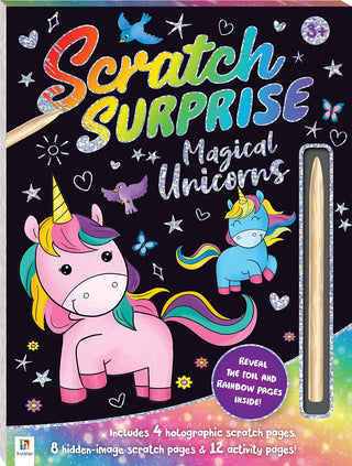 Hinkler Scratch Surprise - Magical Unicorn