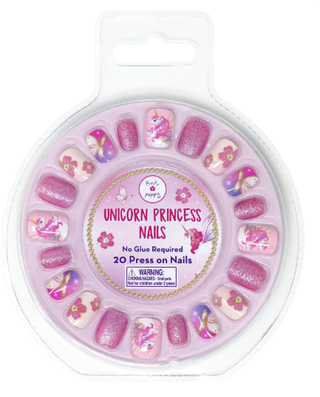 Pink Poppy Press on Nails - Unicorn Princess