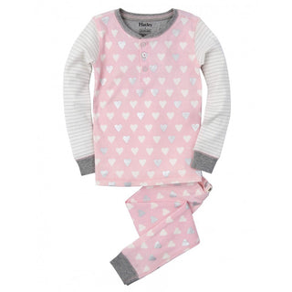 Hatley Pyjamas - Metallic Hearts