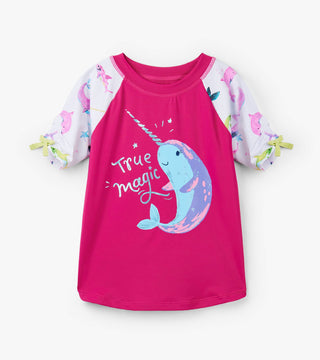 Hatley Rash Guard - Watercolour Sea Friends