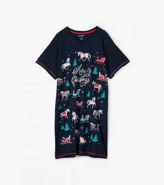 Hatley Christmas Sleepshirt - Mare-Y-Christmas