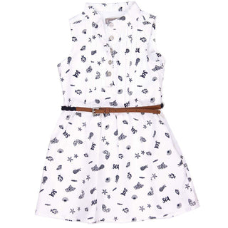 Boboli Dress - White Print