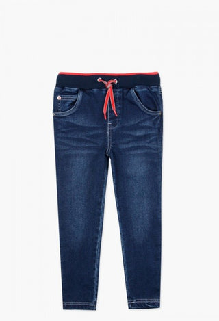 Boboli Trousers - Denim Knit