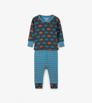 Hatley Mini Pyjamas - Colourful Monster Trucks