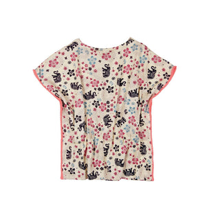 Boboli Top - Elephants and Flowers