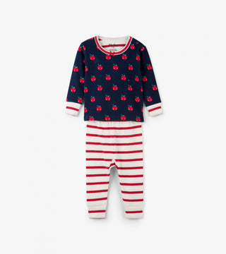 Hatley Mini Pyjamas - Smiling Apples