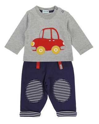Lilly + Sid 2pc Set - Red Car