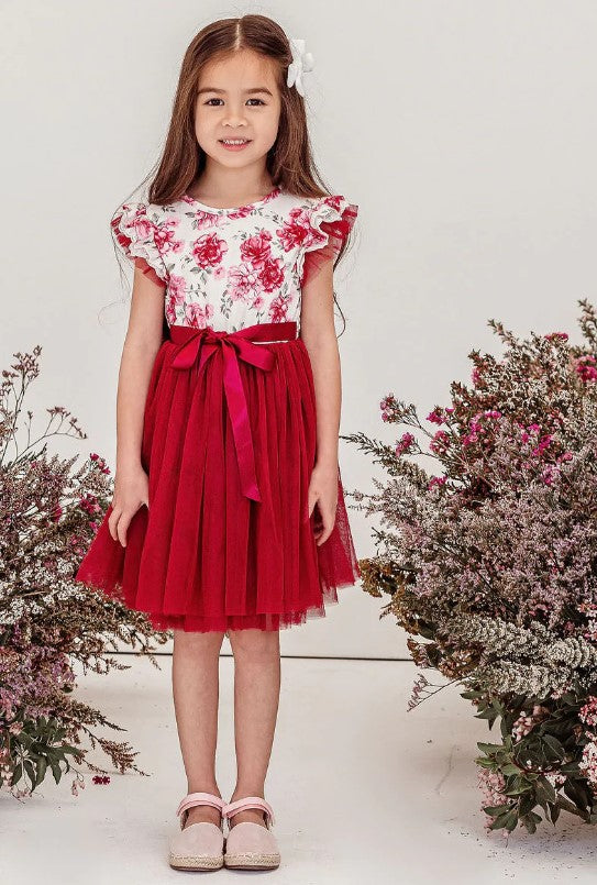 Designer Kidz Dress - Floral Tutu