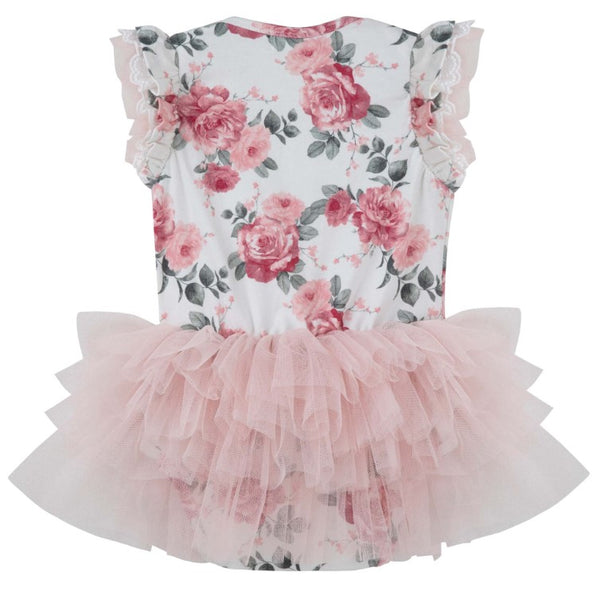 Designer Kidz Tutu Romper - Belle Floral