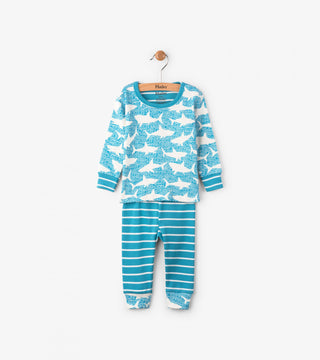 Hatley Mini Pyjamas - Shark Alley
