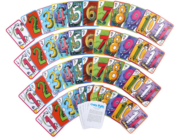 eeBoo Card Game - Crazy Eights