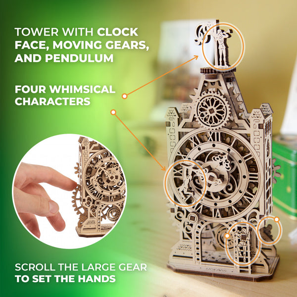 Ugears Old Clock Tower