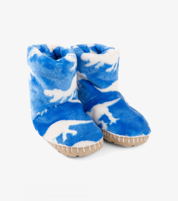 Hatley Slippers - Roaming Dinos - Eloquence Boutique