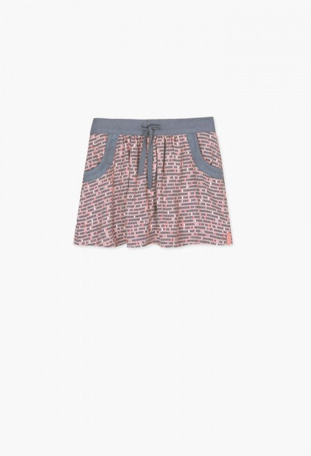 Boboli Skirt - Pink Print