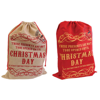 Hessian Santa Sack