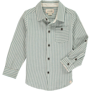 Me & Henry Shirt - Green & Beige