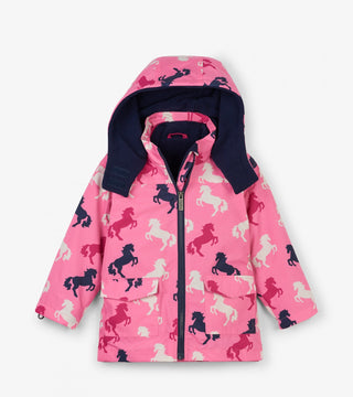 Hatley Winter Jacket - Playful Horses