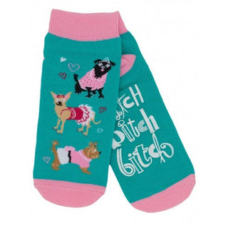 Hatley Womens Ankle Socks - Bitch Bitch Bitch - Eloquence Boutique
