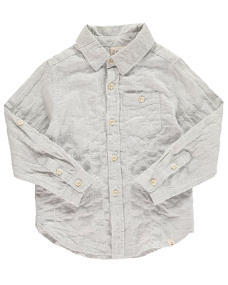 Me & Henry Shirt - Grey Woven