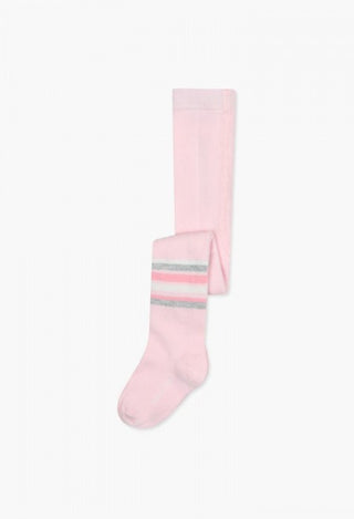 Boboli Tights - Pink with Stripes
