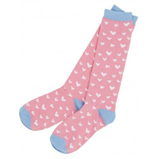 Hatley Womens Knee High Socks - Hearts - Eloquence Boutique
