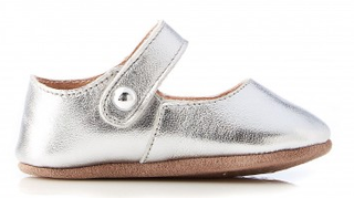 Walnut Shoes - Sliver Mary Jane - Eloquence Boutique