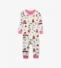 Hatley Christmas Unionsuit - Retro Festive