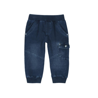 Boboli Trousers - Blue Fleece