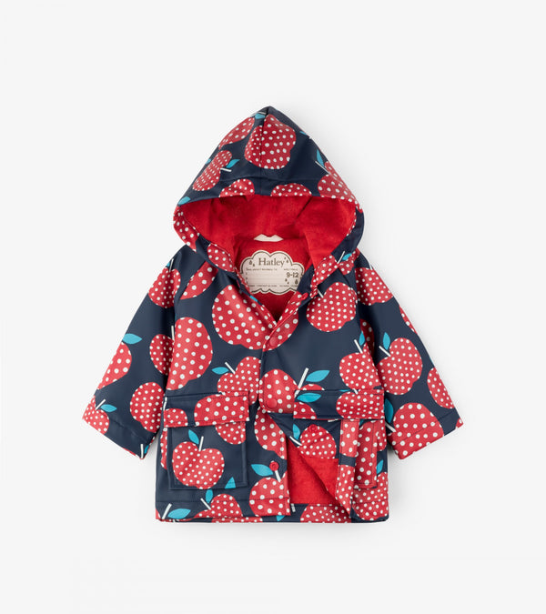 Hatley Mini Raincoat - Polka Dot Apples