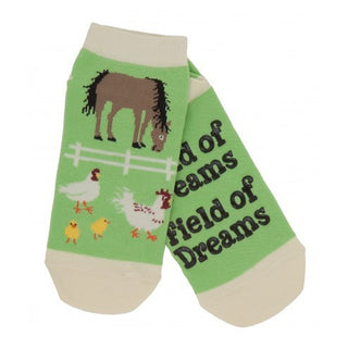 Hatley Womens Ankle Socks - Field of Dreams - Eloquence Boutique