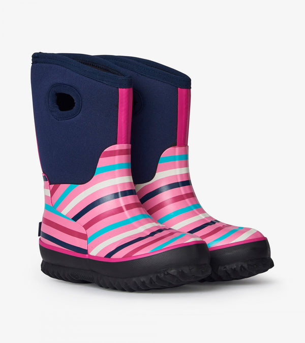 Hatley All Weather Boots - Winter Stripe