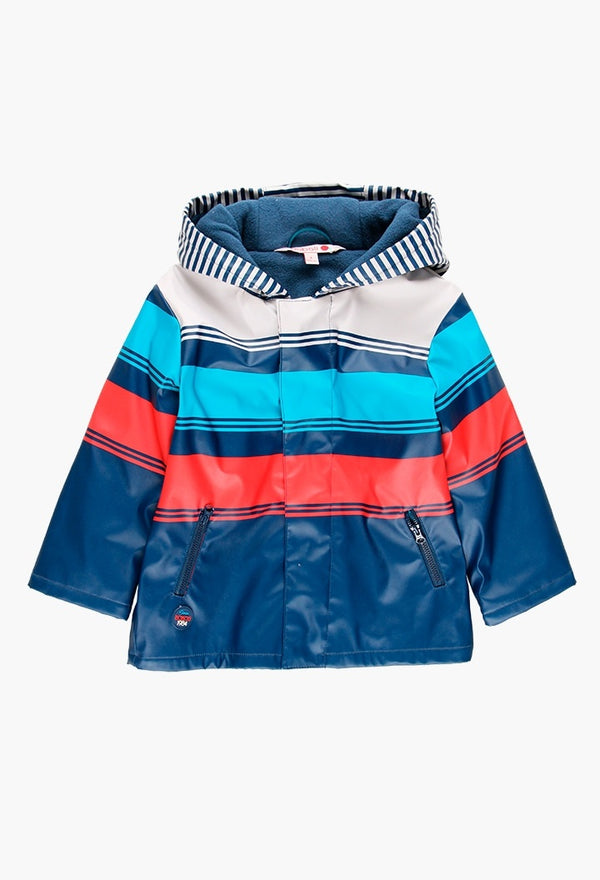 Boboli Raincoat - Multi Stripe - Eloquence Boutique