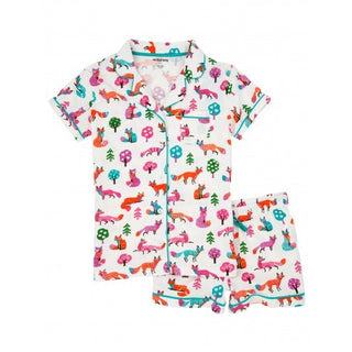 Hatley Womens Pyjamas - Party Fox - Eloquence Boutique
