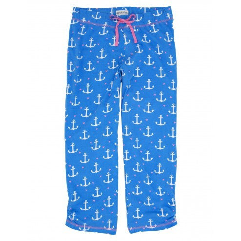 Hatley Womens Pyjama Pants  - Anchors - Eloquence Boutique