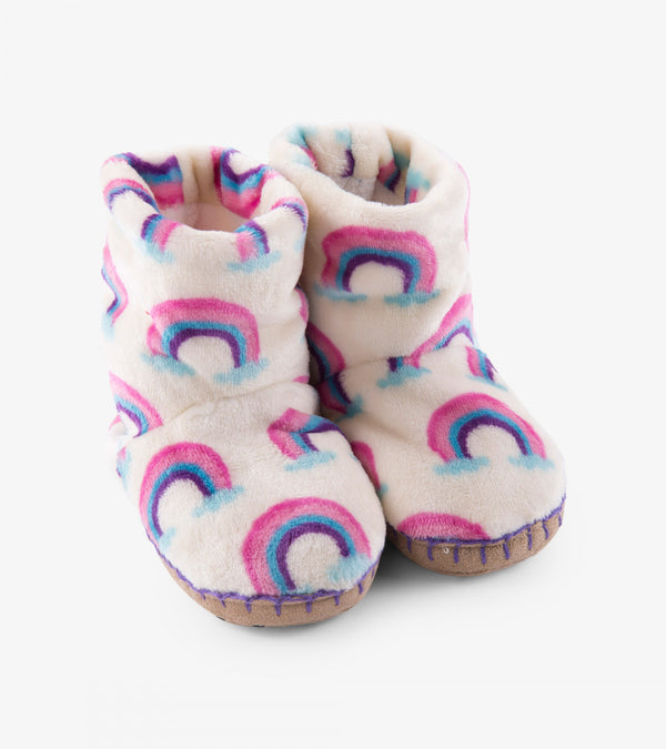 Hatley Slippers - Pretty Rainbows - Eloquence Boutique